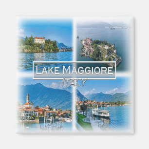 Aimant IT3259 Europe, Italie, Lac Majeur, réfrigérateur