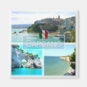 Aimant IT # Italie - Pouilles - Gargano - Vieste -