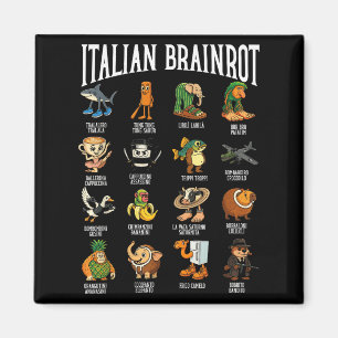 Aimant Italian Brainrot Ballerina Ino Personnage Meme Mix