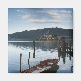 Aimant Italie, province de Novare, Orta San Giulio. Île