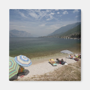 Aimant Italie, province de Vérone, Brenzone. Lac de Gard