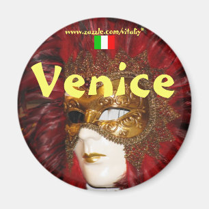 Aimant Italie Venise cool masque magnétique design
