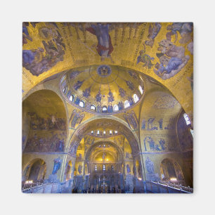 Aimant Italie, Venise. Intérieur de la cathédrale Saint