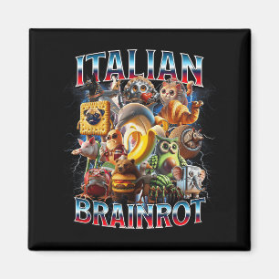 Aimant Italien Cerveau Rot Italien Brainrot Drôle Mèmes G