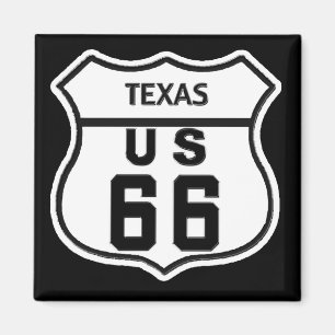 AIMANT ITINÉRAIRE 66 DE TX USA