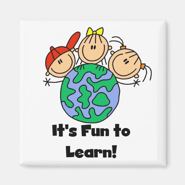 Aimant It's Fun to Learn (Devant)