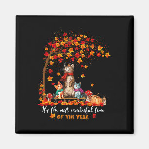 Aimant It's The Most Wonderful Time Of The Year Family Ca