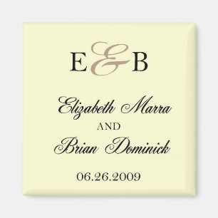Aimant ivoire d'Elizabeth et de Brian