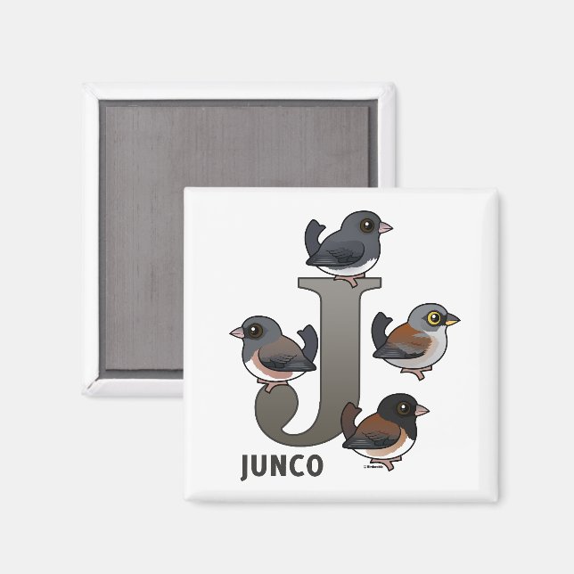 Aimant J est pour Junco (Recto/Verso)