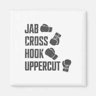 Aimant Jab Cross Hook Uppercut Funny Boxing Entraînement 