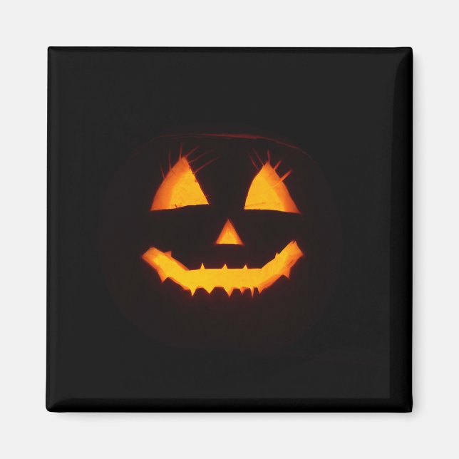 Aimant Jack-o'-lantern éclairé (Devant)