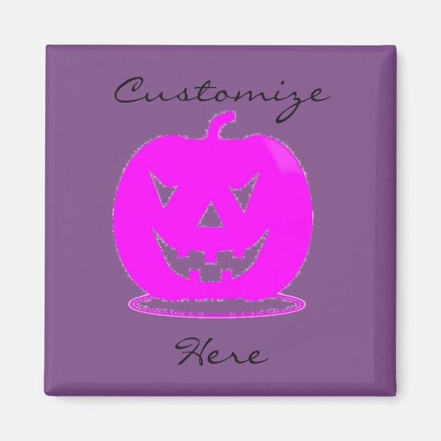 Aimant Jack rose olantern Halloween Thunder_Cove (Devant)
