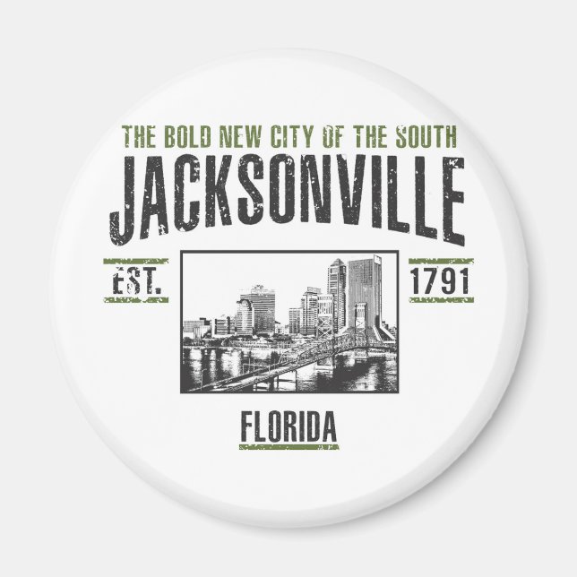 Aimant Jacksonville (Devant)