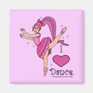 Aimant J'Adore La Danse !