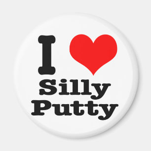 Aimant J'ADORE le putty idiot