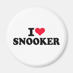 Aimant J'adore le snooker