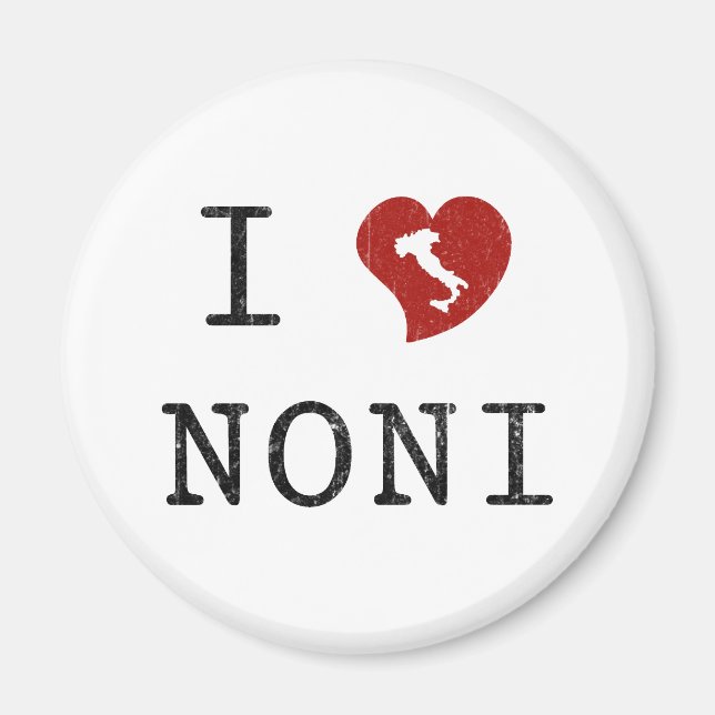 Aimant J'adore Noni (Devant)