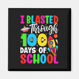 Aimant J'Ai Blessé Pendant 100 Jours D'École 100 Jours Te