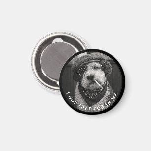 Aimant J'ai Ce Chien En Moi Photo Drôle De Sheepadoodle