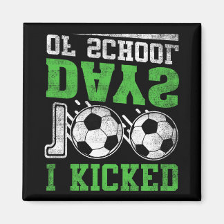 Aimant J'ai Fêté 100 Jours D'école Garçons Filles De Foot
