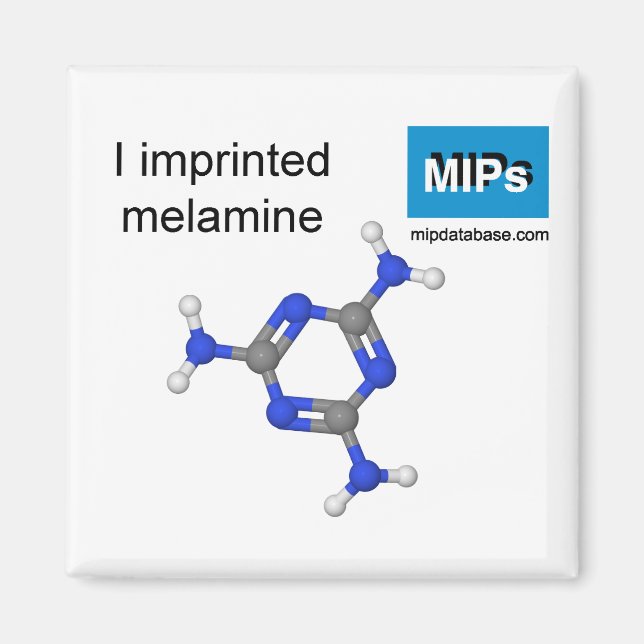 Aimant J'ai imprimé la boule magnétique de la mélamine et (Devant)
