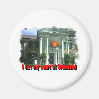 Aimant J'Ai Laissé Mon Coeur À Graceland