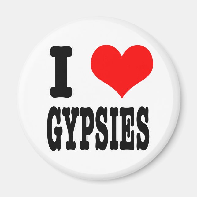 AIMANT J'AI LE COEUR (AMOUR) DES GYPSIES (Devant)