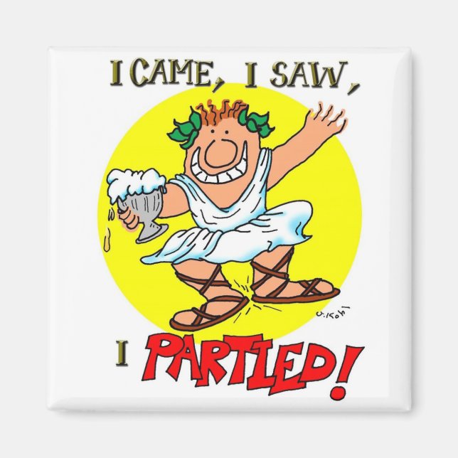 Aimant J'ai partitionné (Devant)