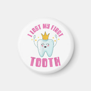 Aimant J'ai Perdu Ma Première Dent Dents De Lait Enfant C