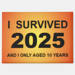 Aimant J'ai survécu 2025