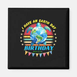 Aimant J'Ai Un Jour des terres Anniversaire Tortue De Mer