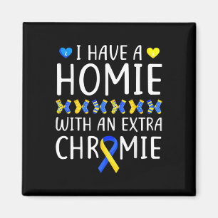 Aimant J'Ai Une Maison Avec Un Syndrome De Chromie Supplé