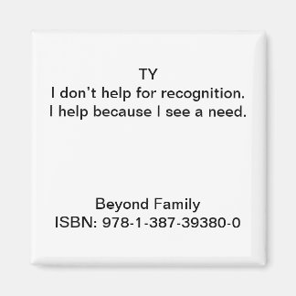 Aimant J'aide parce que je vois un besoin.