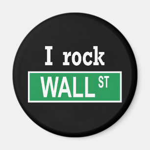 Aimant "J'aimant bascule Wall Street"
