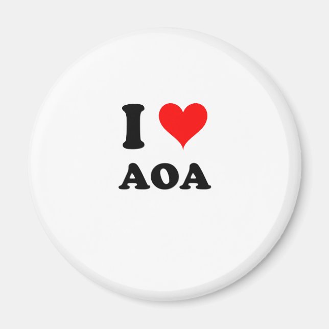 Aimant J'aime Aoa (Devant)