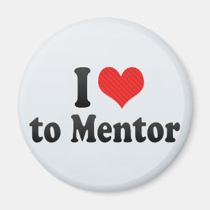 Aimant J'aime au mentor