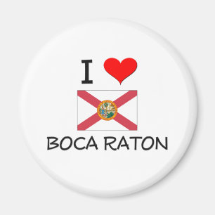 Aimant J'aime BOCA RATON la Floride
