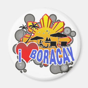 Aimant J'aime Boracay