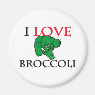 Aimant J'aime Brocoli