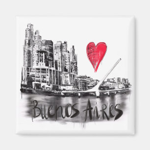 Aimant J'aime Buenos Aires. Buenos Aires