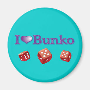 Aimant J'aime Bunko