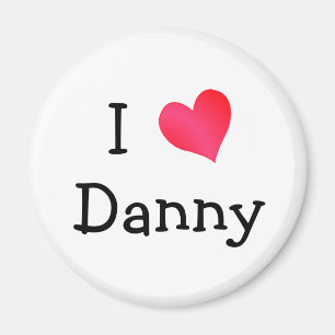 Aimant J'aime Danny