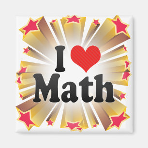 Aimant J'aime des maths