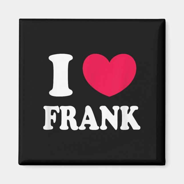 Aimant J'aime Frank (Devant)