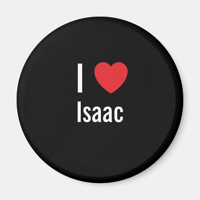 Aimant J'aime Isaac (Devant)