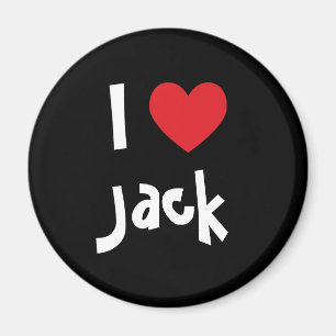 Aimant J'aime Jack
