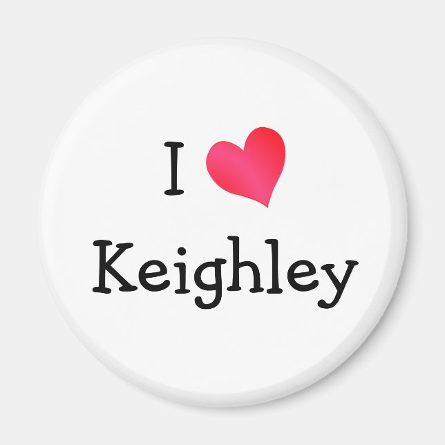 Aimant J'aime Keighley (Devant)