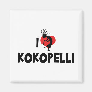 Aimant J'aime Kokopelli