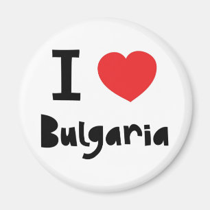 Aimant J'aime la Bulgarie