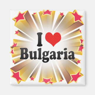 Aimant J'aime la Bulgarie